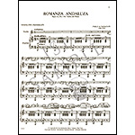Romanza Andaluza, Op.22/1 (from Spanish Dances) for violin and piano; Pablo de Sarasate.