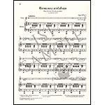 Romanza Andaluza - Spanish Dance #3, opus 22/1 for violin and piano; Pablo de Sarasate (G. Henle)