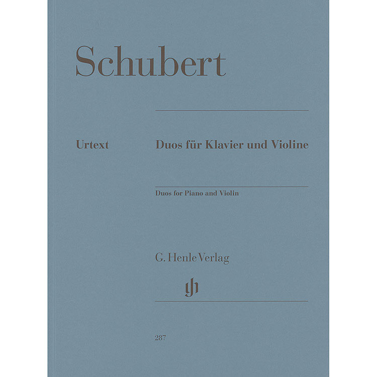 Duos for violin and piano (urtext); Franz Schubert