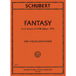 Fantasy in C Major, D. 934, (opus 159) for violin and piano; Franz Schubert