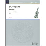 Rondo in A Major, violin and piano; Franz Schubert (Schott)