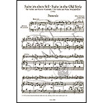 Suite in the Old Style, violin and harpsichord or piano; Alfred Schnittke