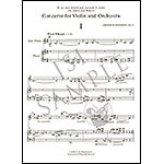 Violin Concerto, Op. 36, for violin and piano; Arnold Schoenberg (G. Schirmer)