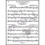 Six Lieder of Clara Schumann, arranged for violin and piano; Clara Schumann (Carl Fischer)