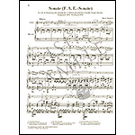FAE Sonata in A minor for violin and piano (urtext); Robert Schumann, Johannes Brahms, and Albert Dietrich
