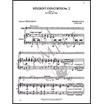 Student Concerto No. 2, Op.13, for violin and piano; Friedrich Seitz (International)