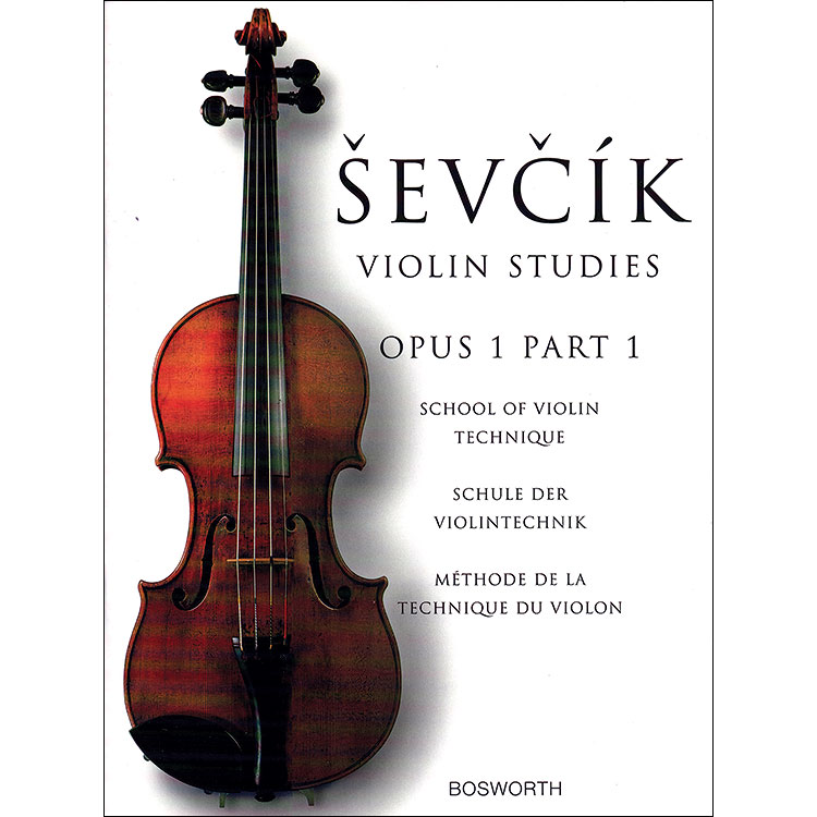 School of Violin Technics, Op. 1, Part 1, violin; Otakar Sevcik (Bosworth)