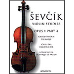 School of Violin Technics, Op. 1, Part 4, violin; Otakar Sevcik (Bosworth)