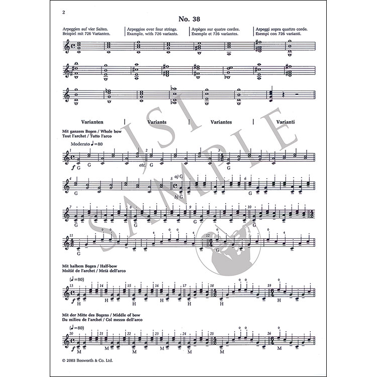 School of Bowing Technique, Op. 2, Part 6, violin; Otakar Sevcik ...