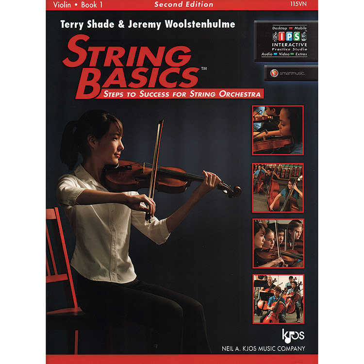 String Basics, violin, with online audio access; Terry Shade (Neil A. Kjos)