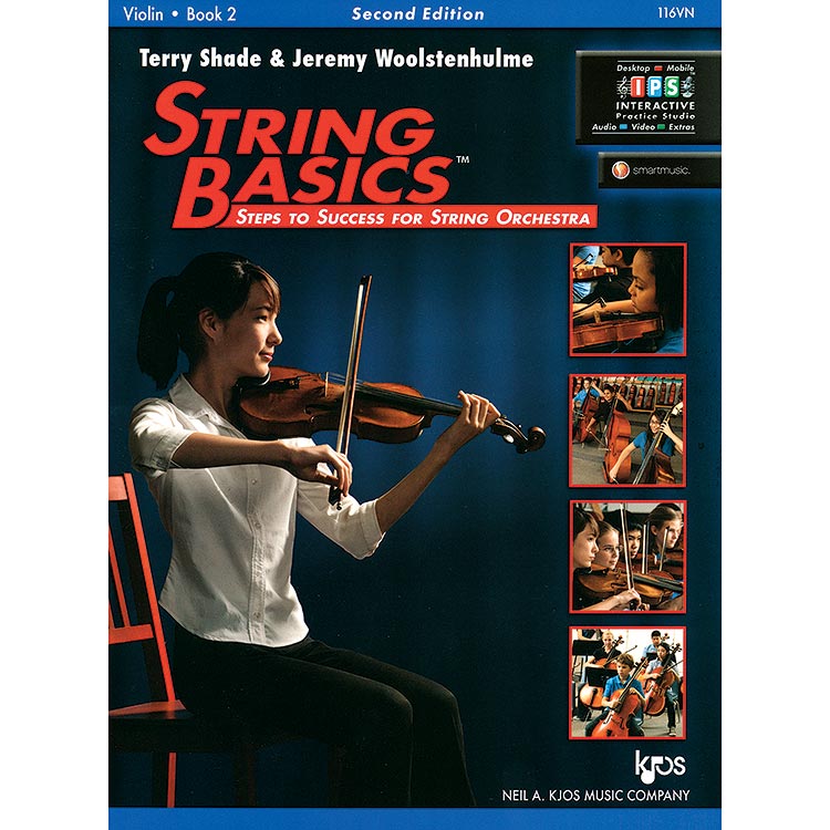 String Basics, Violin Book 2, with online audio access; Terry Shade and Jeremy Woolstenhulme