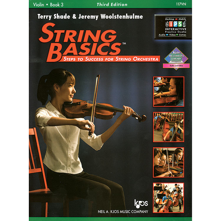 String Basics, Book 3 for violin; Terry Shade/Jeremy Woolstenhulme ...