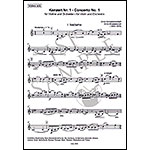 Concerto No. 1, Op. 77 (Op. 99) violin; Dimitri Shostakovich (Sikorski)