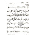 Sonata in Eb Major, Op. 18 (1887), for violin and piano; Richard Strauss (Universal Editions)