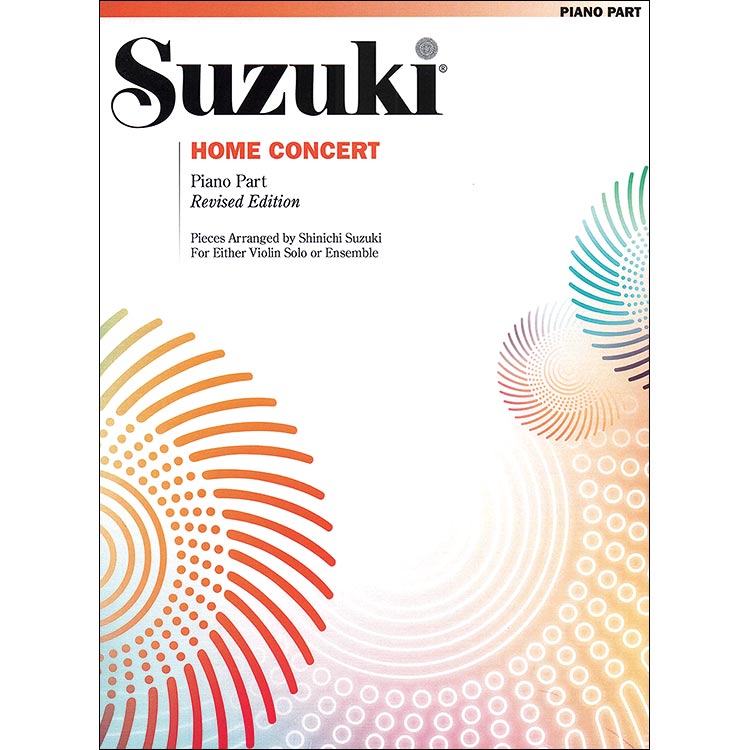 Home Concert, piano accompaniment; Suzuki