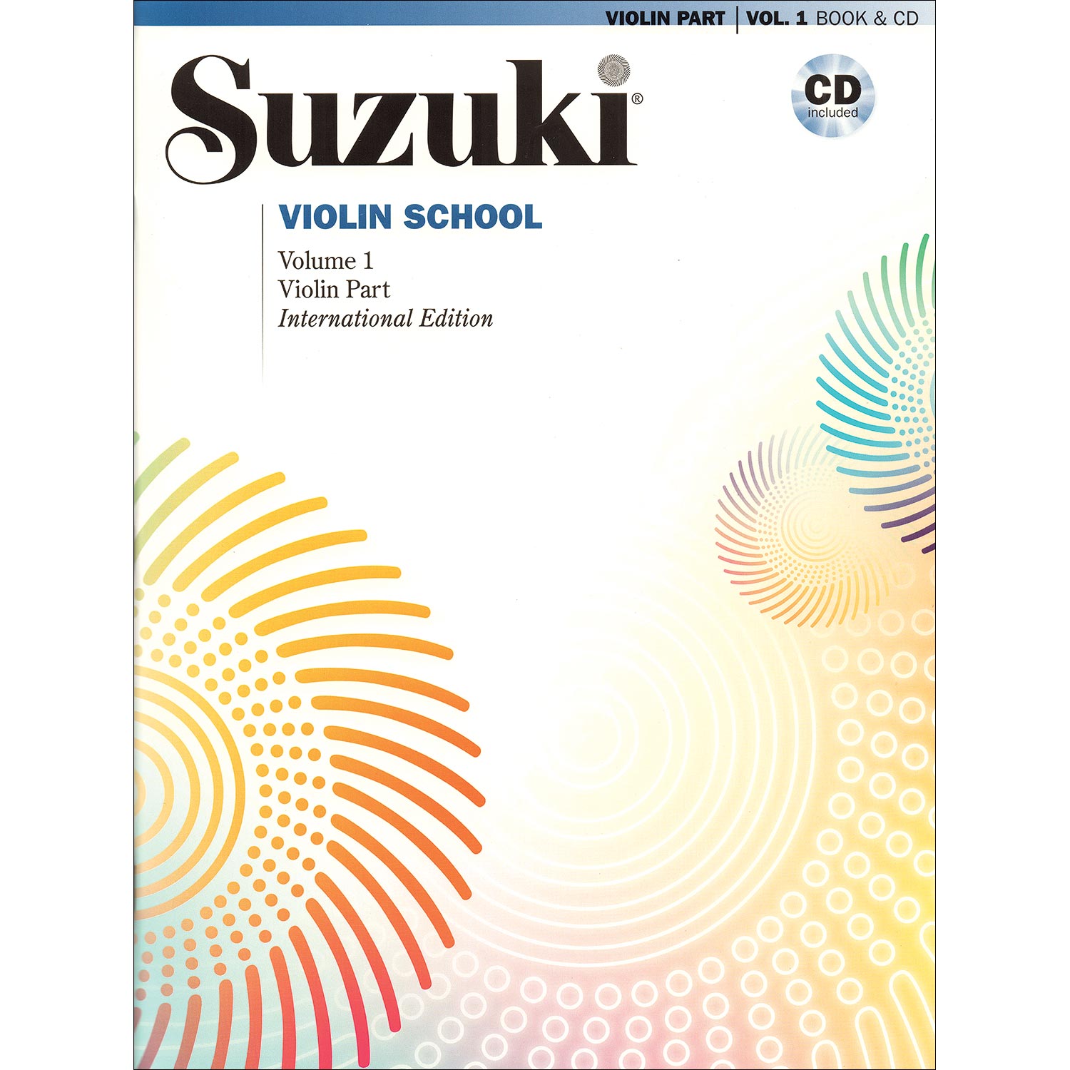 enfermo obvio Atar Suzuki Violin School, Volume 1, Book/CD (International Edition) | Johnson  String Instrument