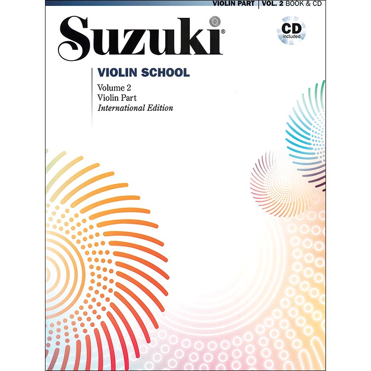 Suzuki Violin School, Volume 2, book with CD (International Edition)