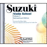 Suzuki Violin School, Volume 3 CD (Hahn) (International Edition)