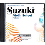 Suzuki Violin School, CD Volume 4 (Cerone)