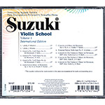 Suzuki Violin School, Volume 4, CD (Hadelich) (International)