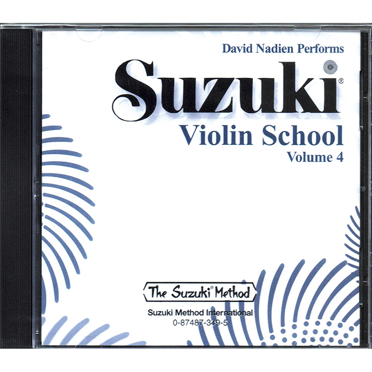 Suzuki Violin School, CD Volume 4 (Nadien)