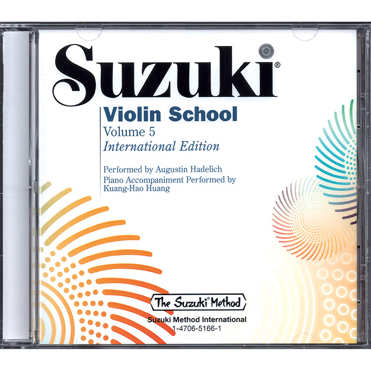 Suzuki Violin School, Volume 5, CD (Hadelich) (International Edition)