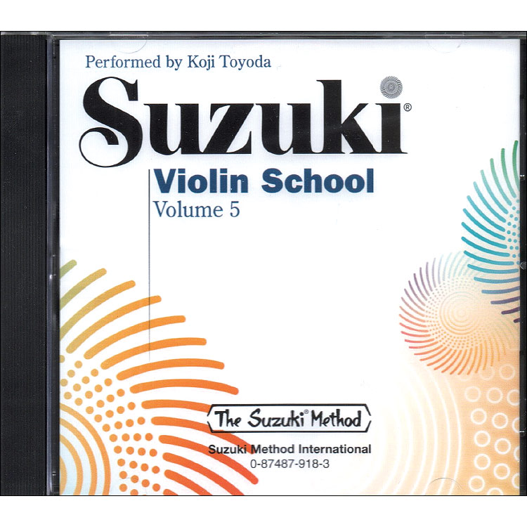 Suzuki Violin School, CD Volume 5 (Toyoda)