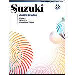 Suzuki Violin School, Volume 6, Book with CD (Hadelich) (International Edition)