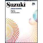 Suzuki Violin School, Volume 6, Book with CD - International