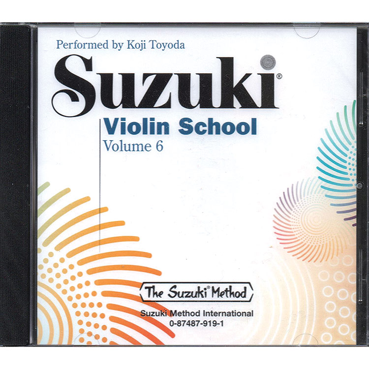 Suzuki Violin School, CD volume 6 (Toyoda)