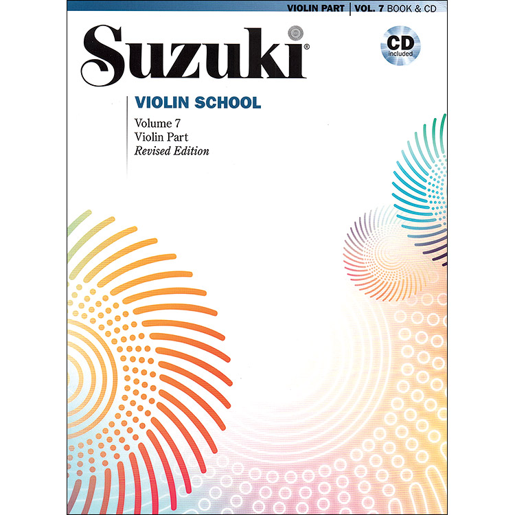 Suzuki Violin School, Volume 7, Book and CD (Revised/International)