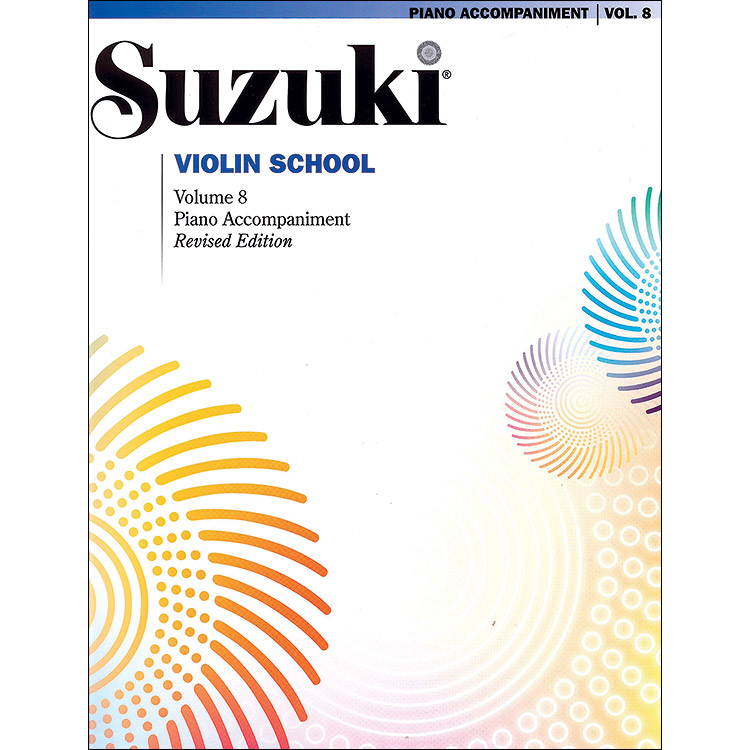 Suzuki Violin School, Volume 8, Piano Accompaniment (Revised Edition)