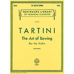 The Art of Bowing (50 Variations on a Gavotte by Corelli) for solo violin; Giuseppe Tartini