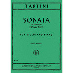 Sonata in G Minor "Devil's Trill' for violin and piano (Kreisler); Giuseppe Tartini