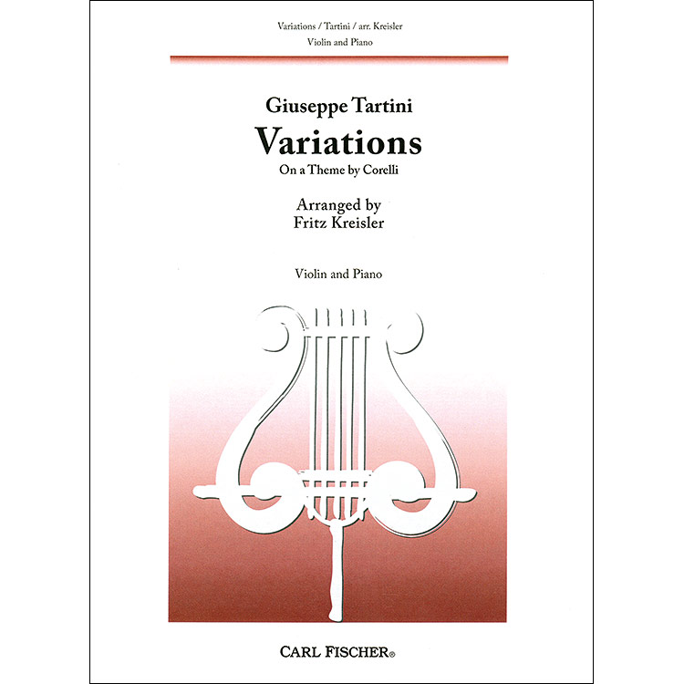 The Art of Bowing (50 Variations on a Gavotte by Corelli) for solo violin (Kreisler) by Giuseppe Tartini