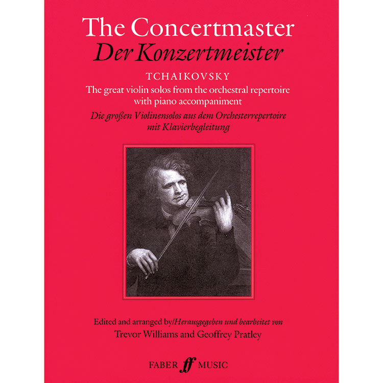 Concertmaster volume 1 for violin & piano; Piotr Ilyich Tchaikovsky (Faber Music)