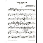Concerto in D, op. 35 (arranged in 1st position); Piotr Ilyich Tchaikovsky (Bosworth)