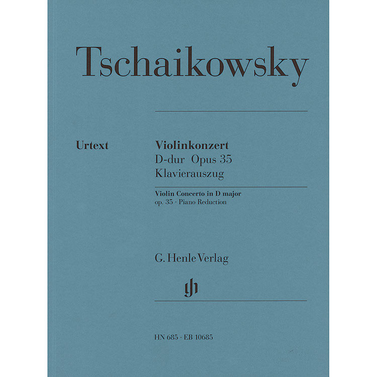 Concerto in D Major, op. 35 (urtext); Piotr Ilyich Tchaikovsky (G. Henle Verlag)