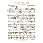 Waltz-Scherzo, op. 34 for violin and piano; Piotr Ilyich Tchaikovsky (International)