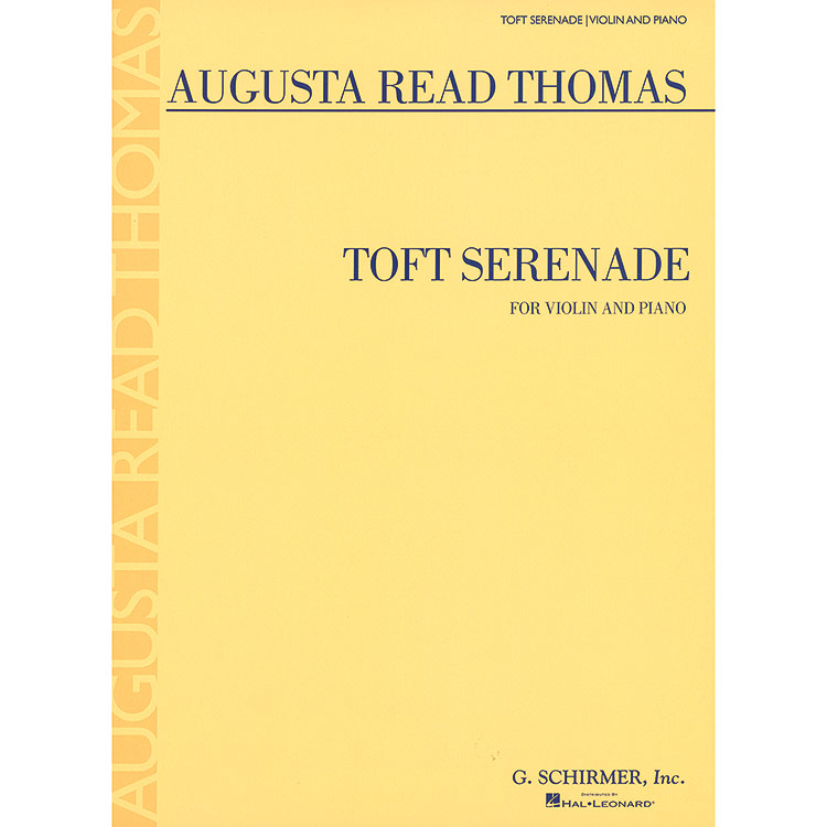 Toft Serenade for violin/piano; Thomas (Sch)