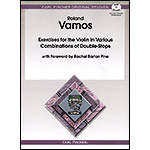 Exercises for the Violin in Double Stops, Book /DVD; R. Vamos (Carl Fischer)