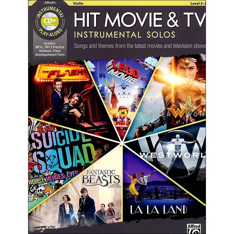 Hit Movie and TV Instrumental Solos, for violin; Various (Alfred)