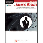 James Bond, solos for violin with online access (Hal Leonard)
