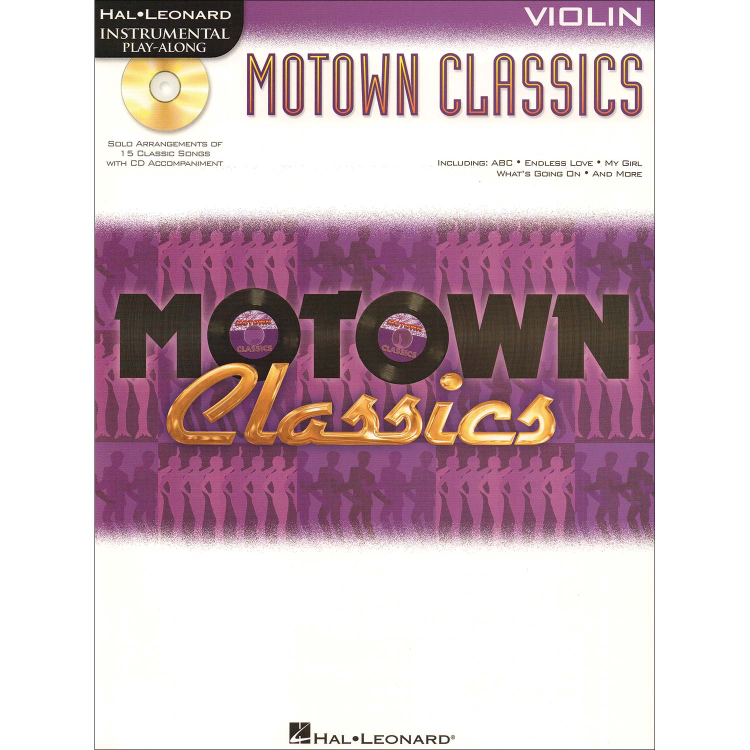 Motown Classics for violin, book with CD; Various (Hal Leonard)