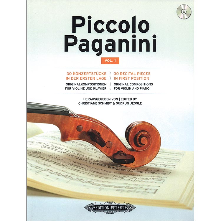 Piccolo Paganini, Vol.1, for violin and piano; Various (Edition Peters)