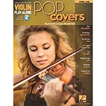 Pop Covers for violin, with online audio access; Various authors (Hal Leonard)
