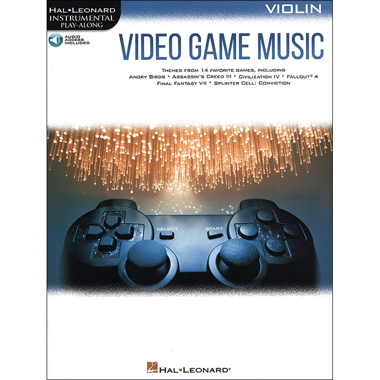 Video Game Music for Violin, with online audio access; Various (Hal Leonard)