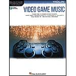 Video Game Music for Violin, with online audio access; Various (Hal Leonard)