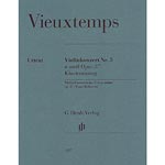 Concerto No. 5 in A Minor, Op. 37 for violin and piano (urtext); Henri Vieuxtemps (G. Henle)