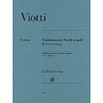 Concerto No. 22 in A Minor, for violin and piano (urtext); Giovanni Viotti